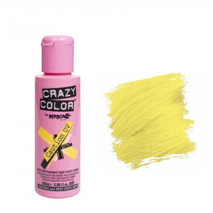 Crazy Color Caution UV 77 hajszínező krém, 100 ml 