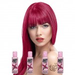 Crazy Color Ruby Rouge 66 hajszínező krém,  100 ml 