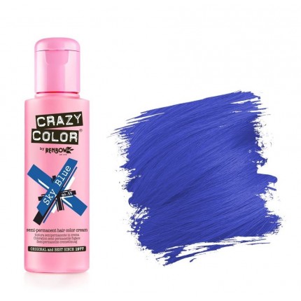 Crazy Color Sky Blue 59 hajszínező krém, 100 ml 